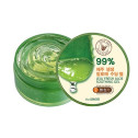Гель Алоє Універсальний Зволожуючий в тюбику The Saem Jeju Fresh Aloe Soothing Gel 99% 300ml, фото 4